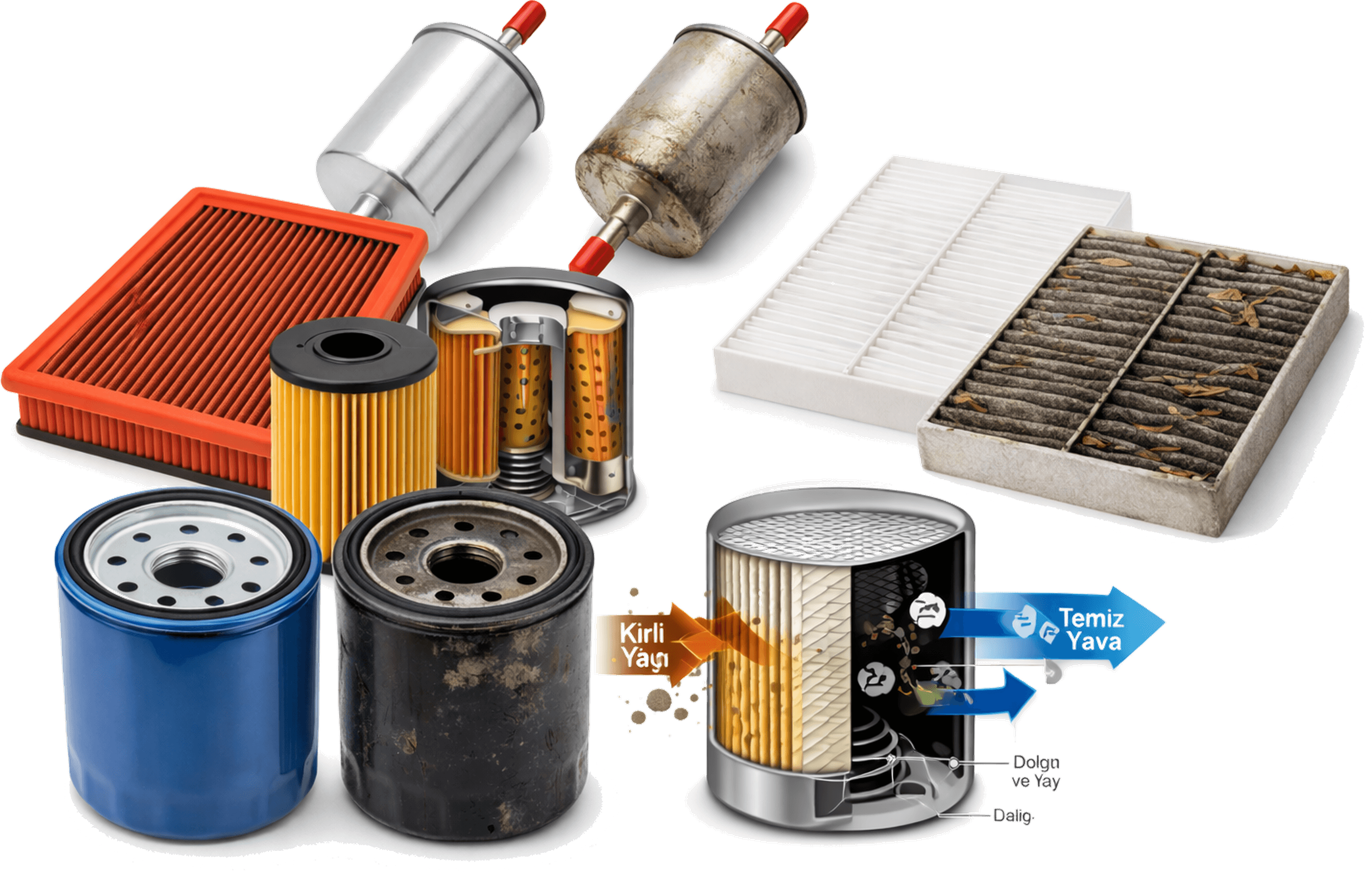 Powersa hidrolik filtreleri